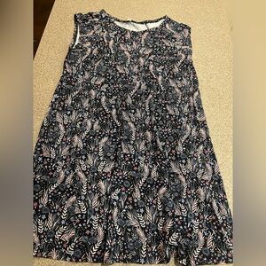 LOFT Floral Patterned Dress